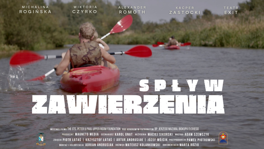 PLAKAT SPŁYW ZAWIERZENIA